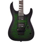 Jackson JS-32Q TGB DKA Dinky Arch Top Electric Guitar - Transparent Green Burst