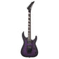 Jackson JS-32Q TPB DKA Dinky Arch Top Electric Guitar - Transparent Purple Burst