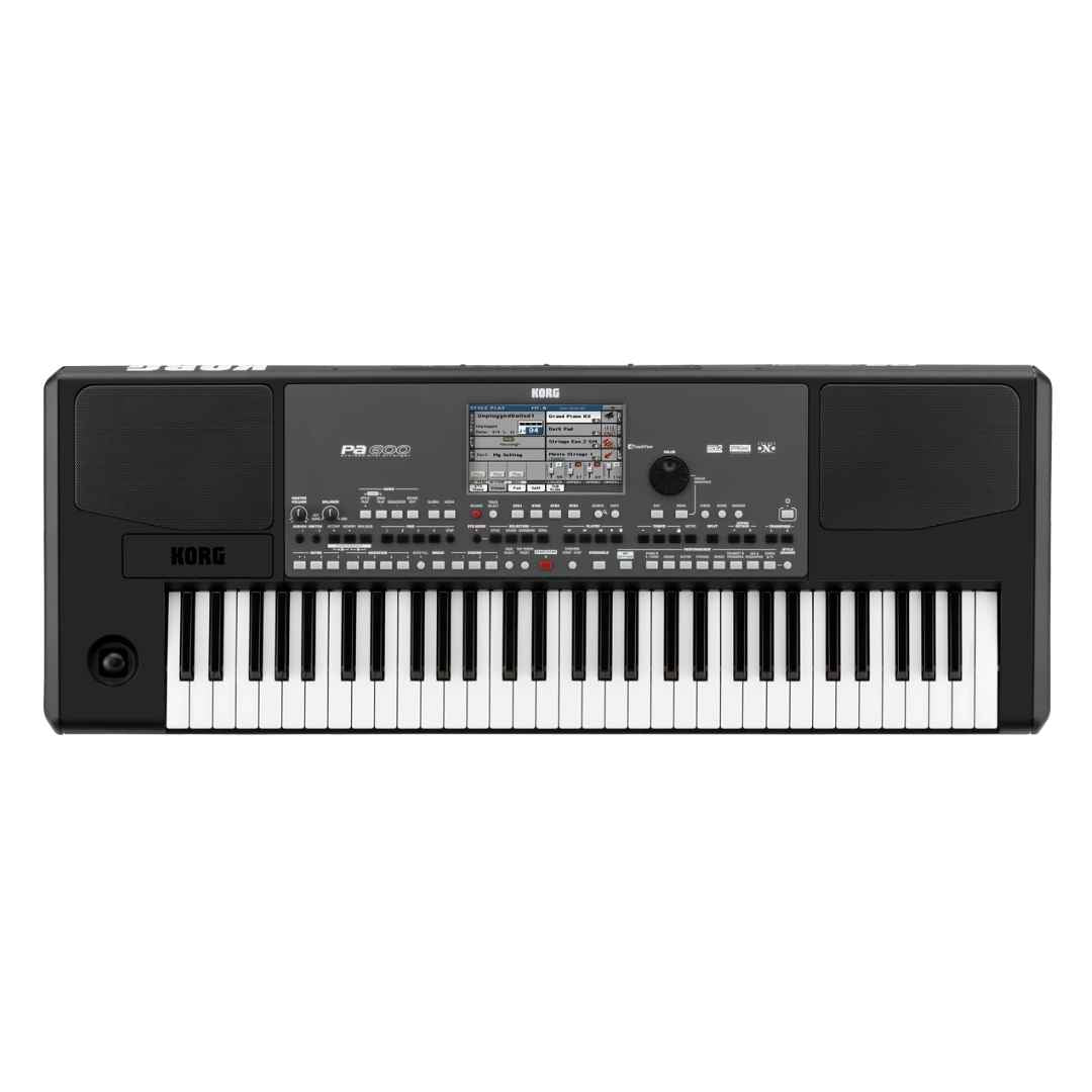 Korg PA-600 Professional Arranger Keyboard (Indian Data MicroSD Card IN-10 Included)