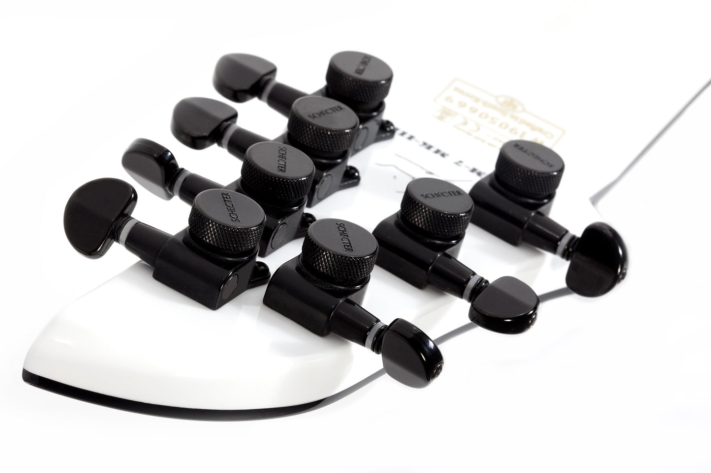 Schecter KM-7 MK-III Hybrid Electric Guitar - Snowblind