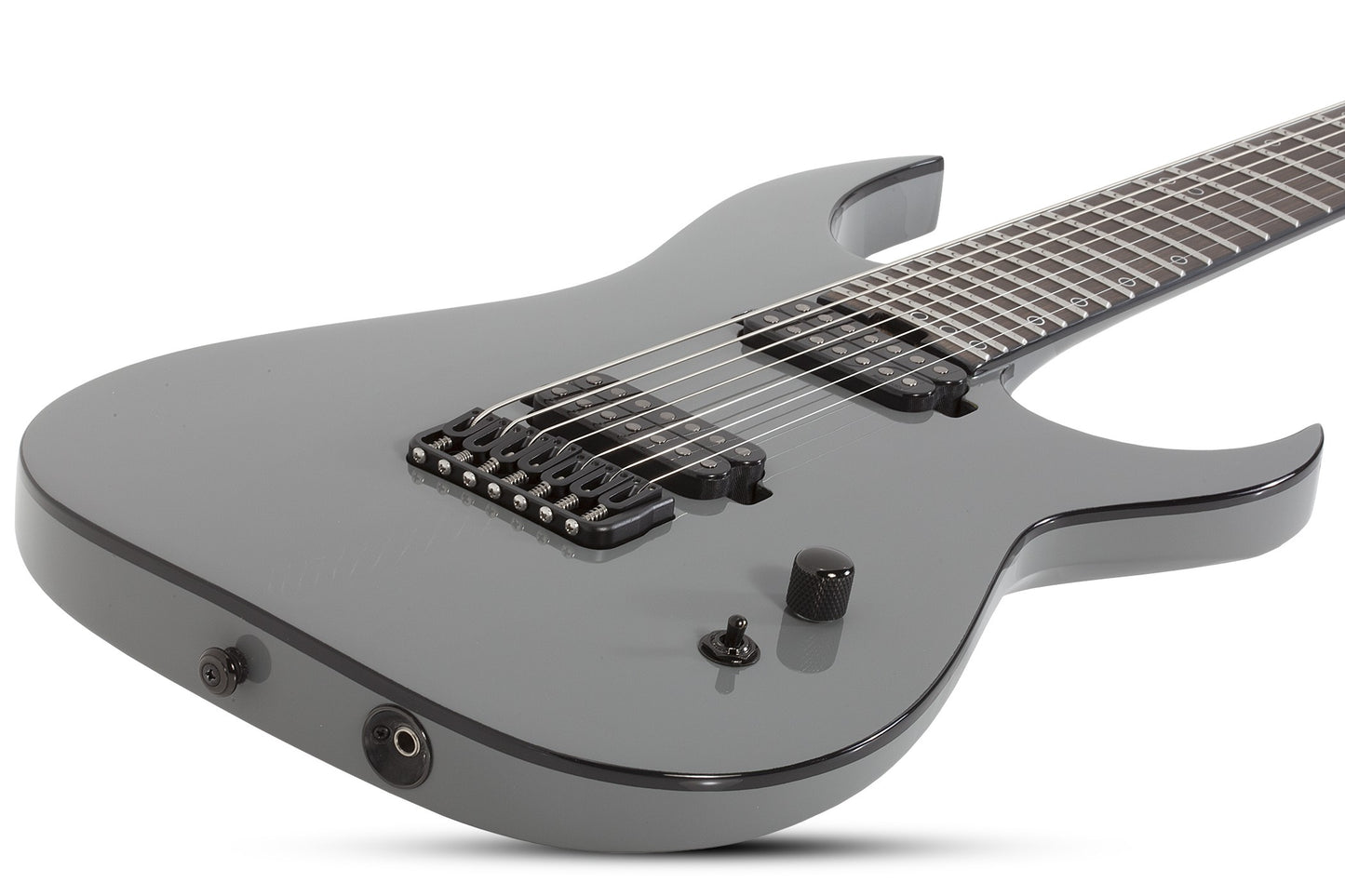 Schecter KM-7 MK-III Hybrid Electric Guitar - Telesto Grey