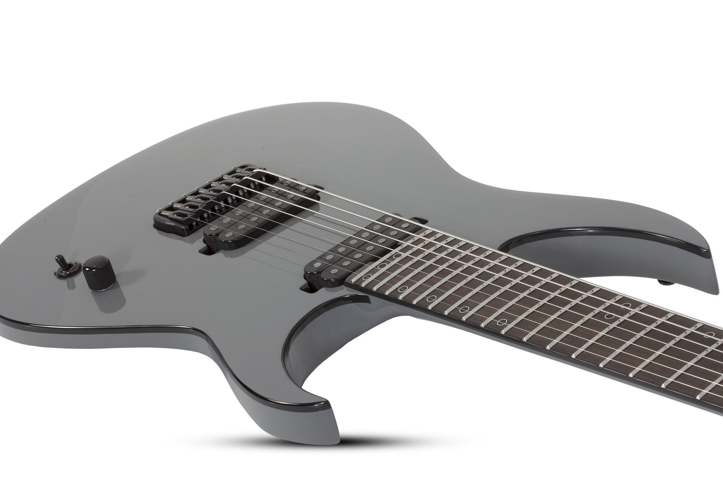 Schecter KM-7 MK-III Hybrid Electric Guitar - Telesto Grey
