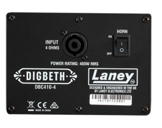 Laney Digbeth DBC410-4 400-watt 4 x 10-inch Bass Cabinet