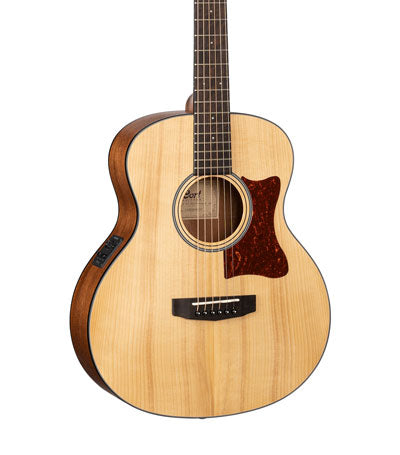 Cort Little CJ Adirondack OP CJ series Acoustic Guitar With Electronics - Open Pore