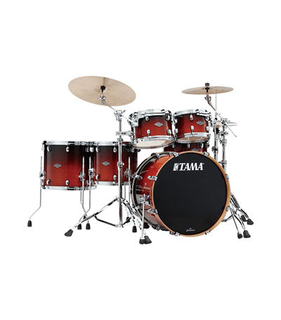 Tama MBS42S-DCF + MBSS55-DCF Starclassic Performer 22" 5pc Drum Set - Dark Cherry Fade