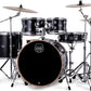 Mapex VE5295FTVH Venus 5 pcs Drum Set w/Hardware & Throne - BlackGalaxy Sparkle