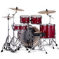 Mapex VE5295FTVM Venus 5 pcs Drum Set w/Hardware & Throne - Crimson Red Sparkle