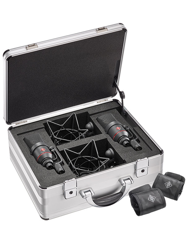 Neumann TLM 170 R-Stereo Large-diaphragm Condenser Microphone Set - Black (MT)