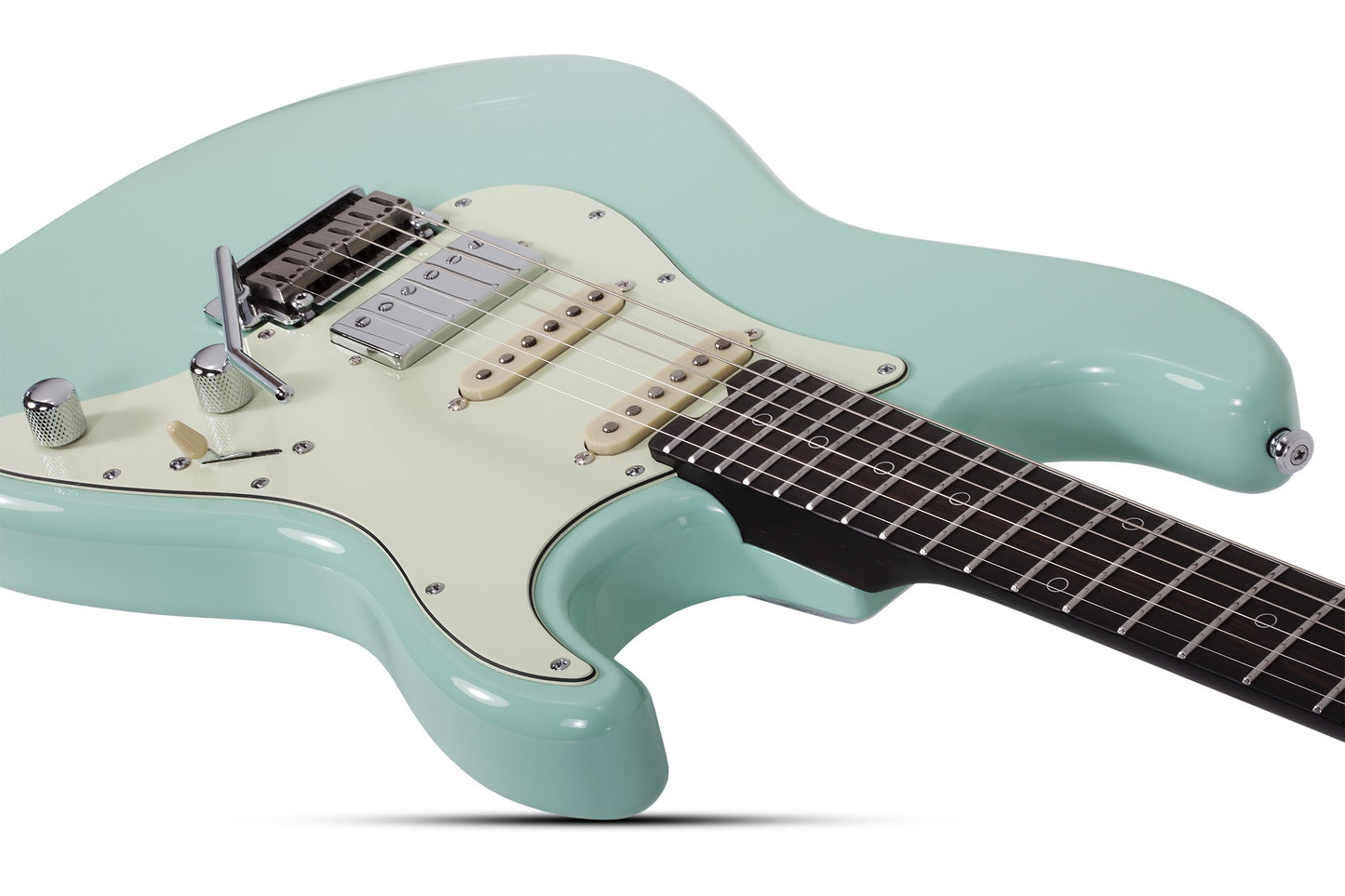 Schecter NICK JOHNSTON TRAD 10TH ANNIVERSARY-HSS Electric Guitar - Atomic Green