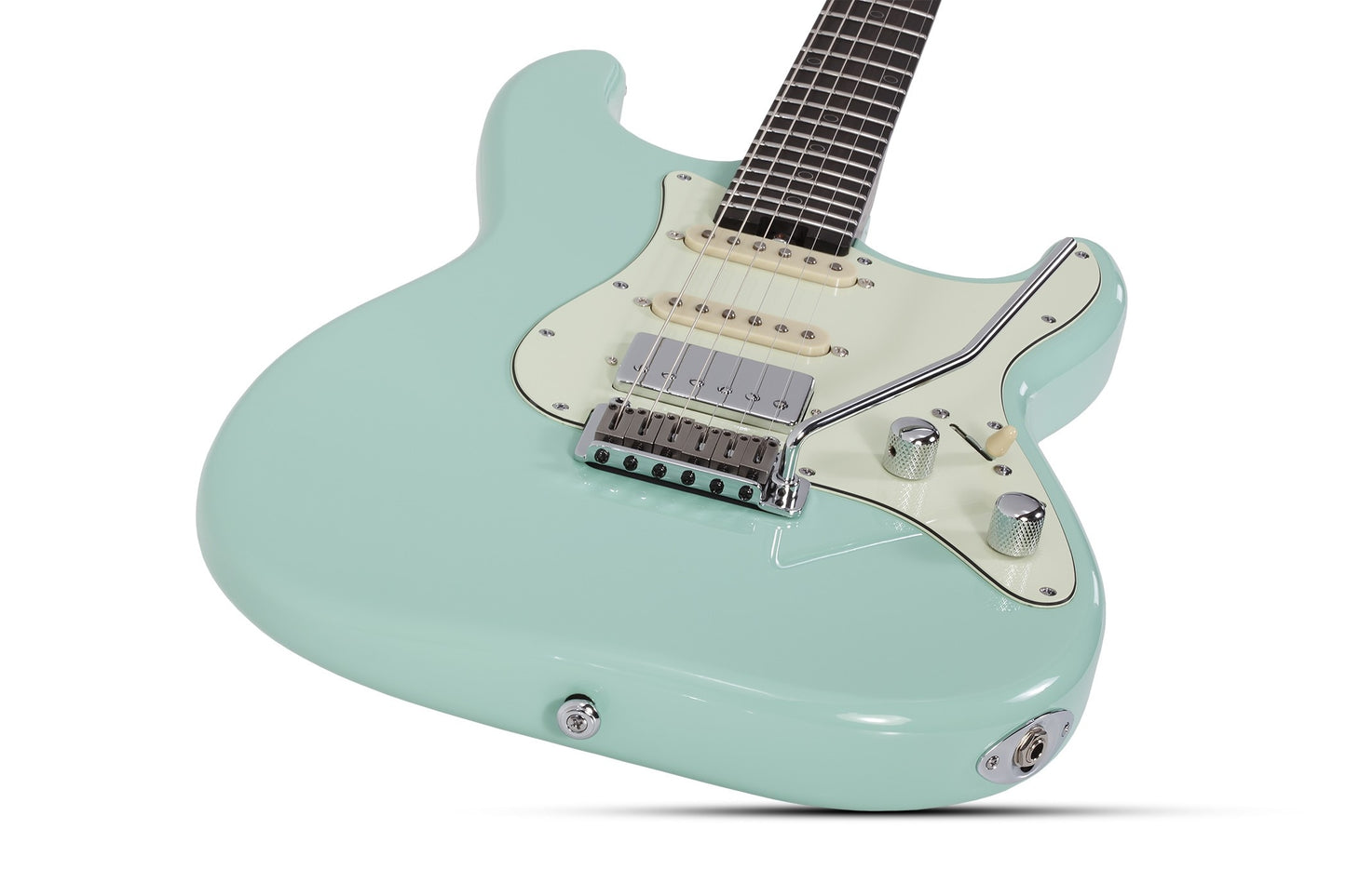 Schecter NICK JOHNSTON TRAD 10TH ANNIVERSARY-HSS Electric Guitar - Atomic Green