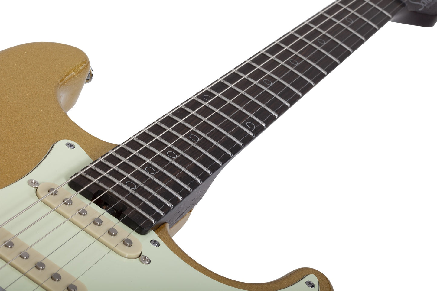 Schecter NICK JOHNSTON TRAD 10TH ANNIVERSARY-HSS Electric Guitar - Atomic Saffron