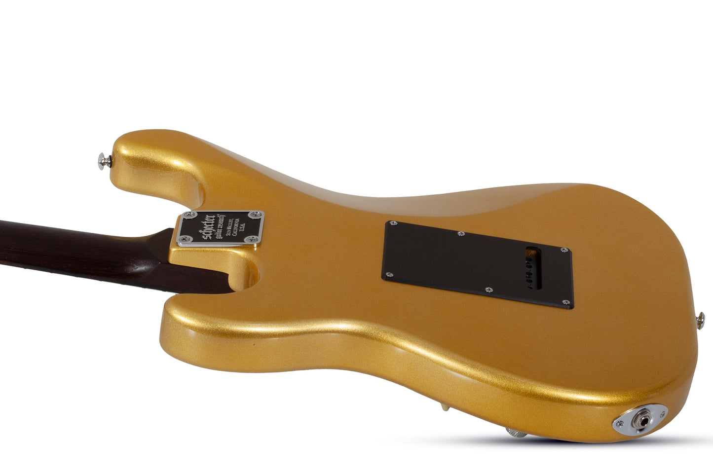 Schecter NICK JOHNSTON TRAD 10TH ANNIVERSARY-HSS Electric Guitar - Atomic Saffron