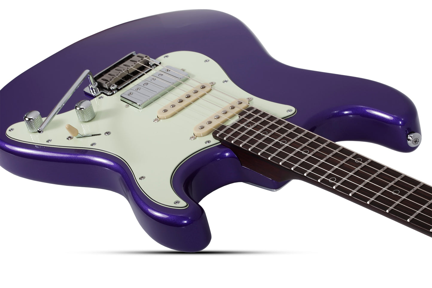 Schecter NICK JOHNSTON TRAD 10TH ANNIVERSARY-HSS Electric Guitar - Atomic Violet