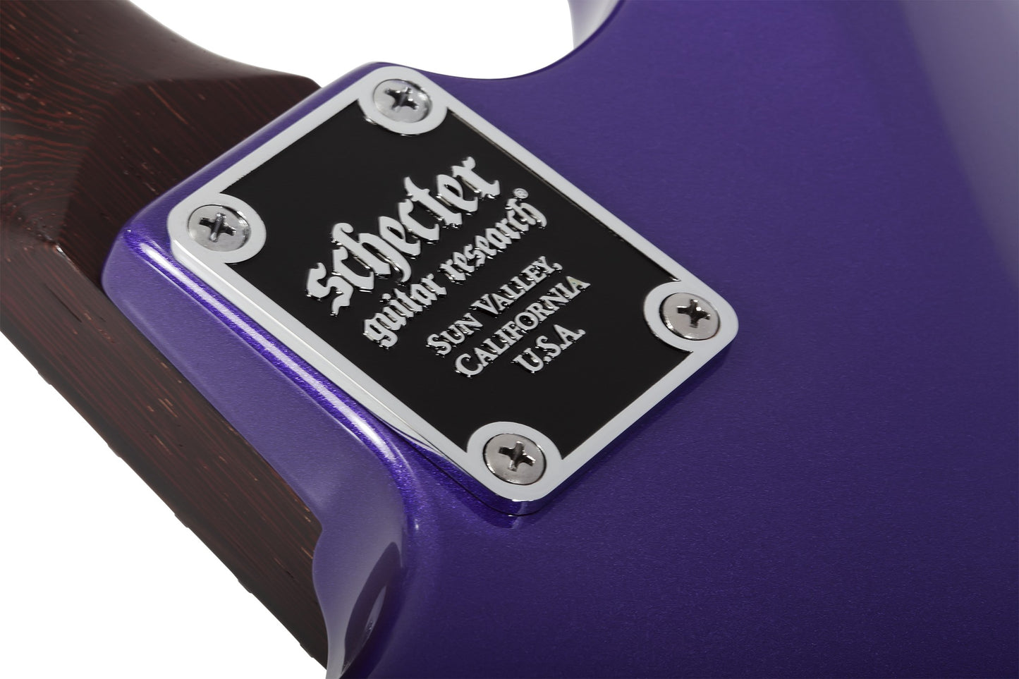 Schecter NICK JOHNSTON TRAD 10TH ANNIVERSARY-HSS Electric Guitar - Atomic Violet