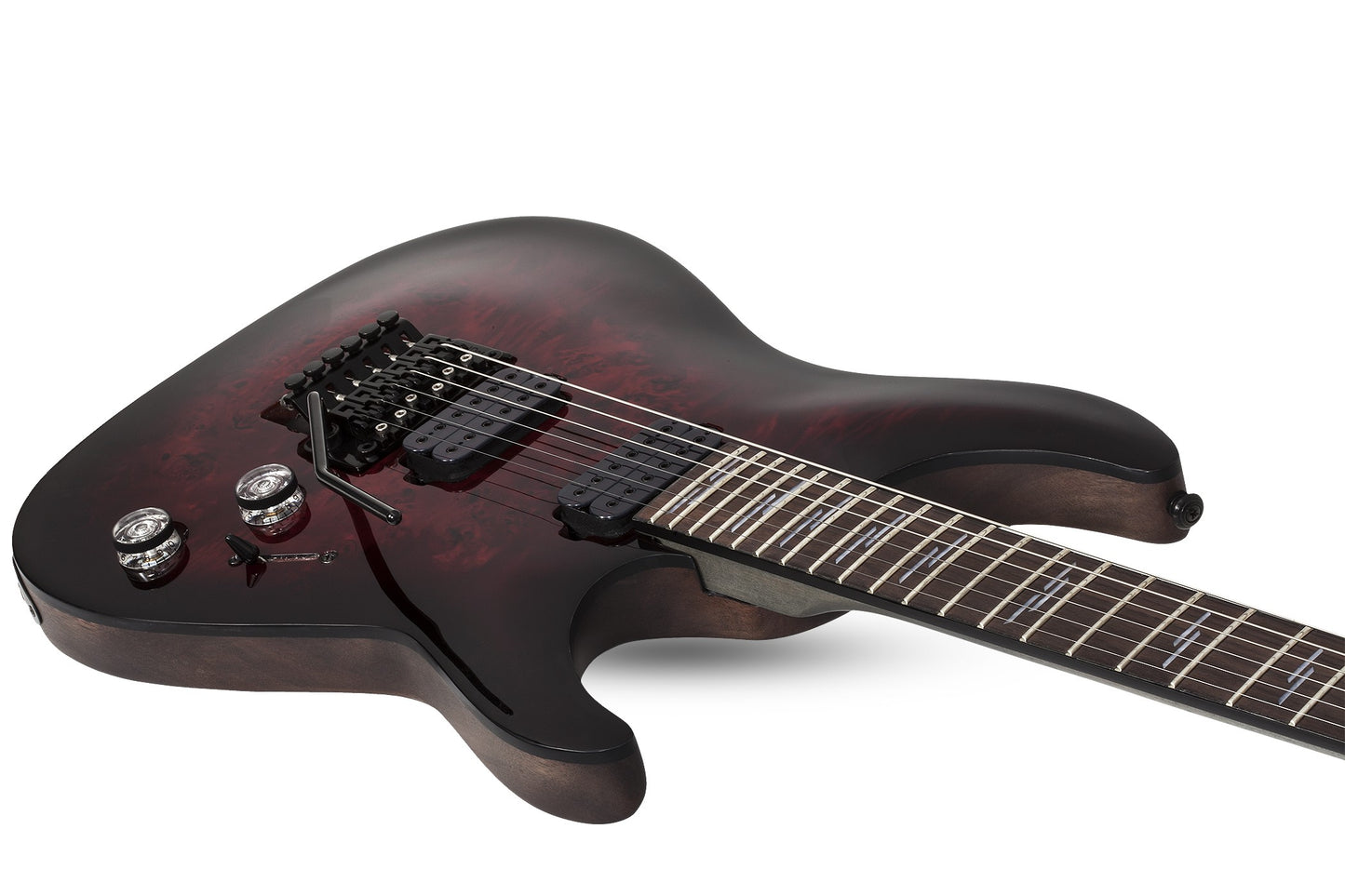 Schecter OMEN ELITE-6 FR Electric Guitar - Black Cherry Burst