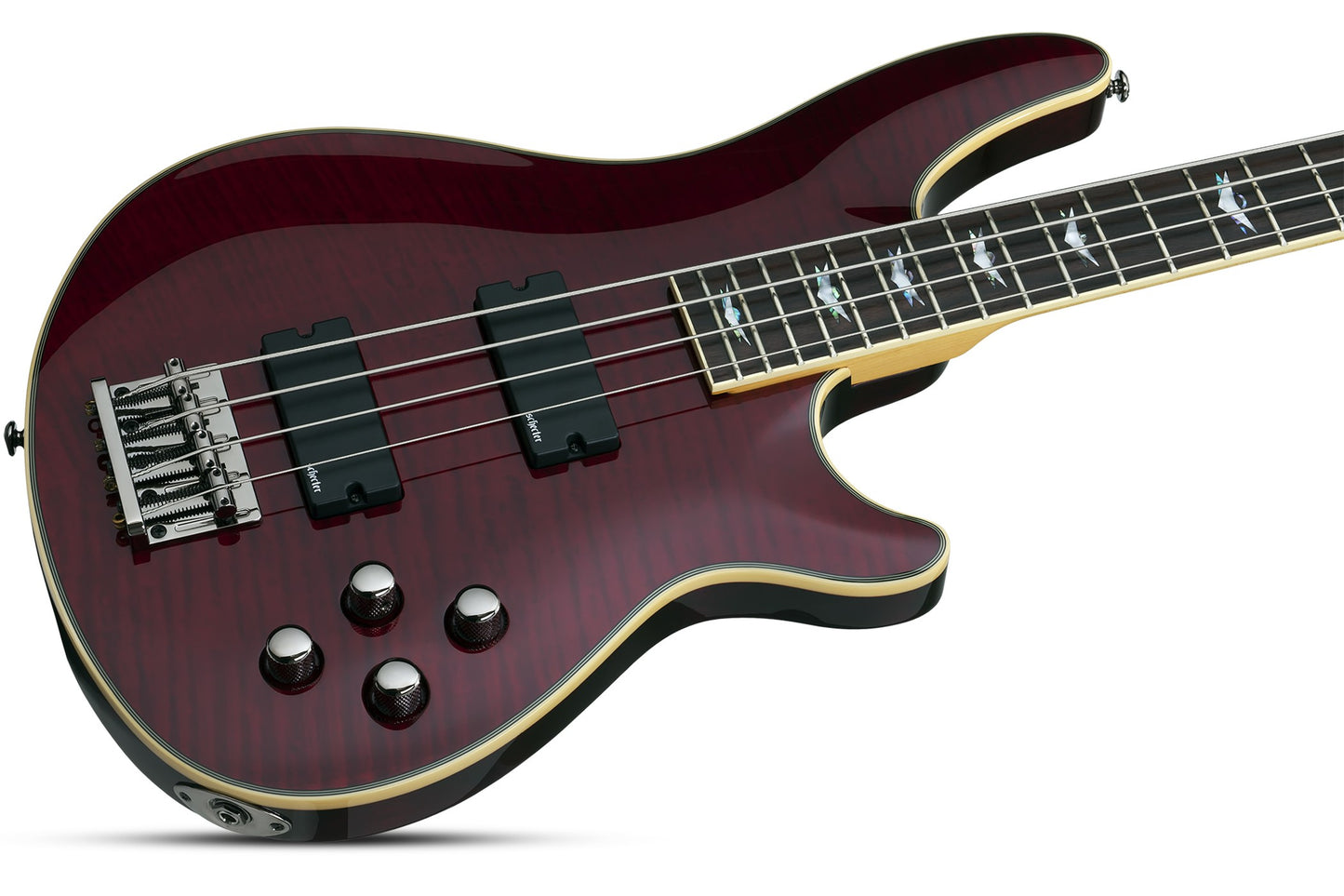Schecter OMEN EXTREME-4 Electric Bass Guitar - Black Cherry (BCH)