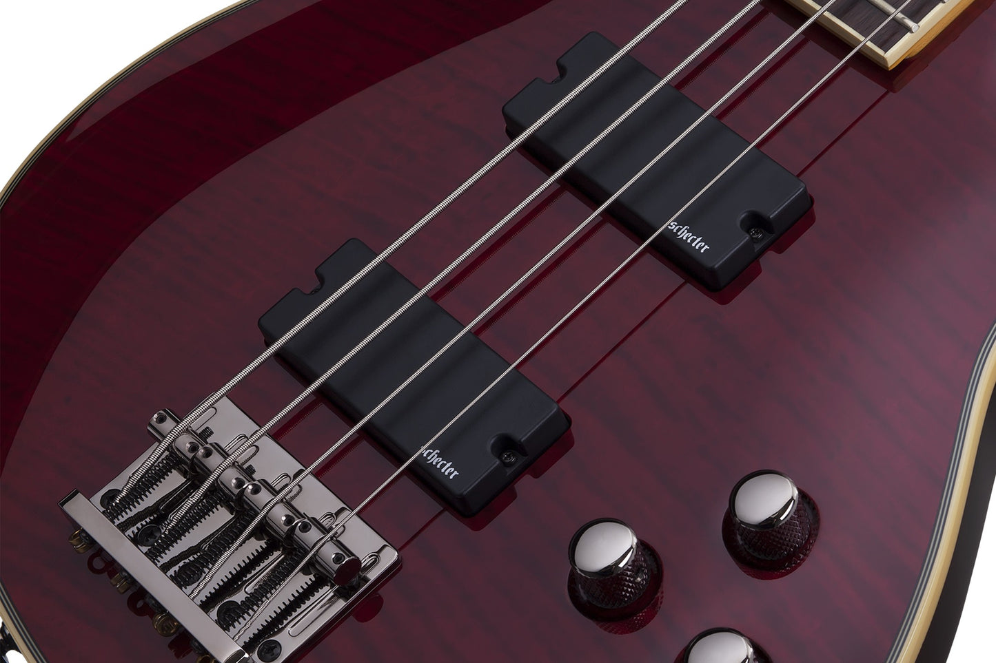 Schecter OMEN EXTREME-4 Electric Bass Guitar - Black Cherry (BCH)