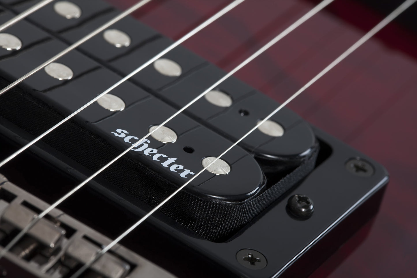 Schecter OMEN EXTREME-7 Electric Guitar - Black Cherry (BCH)