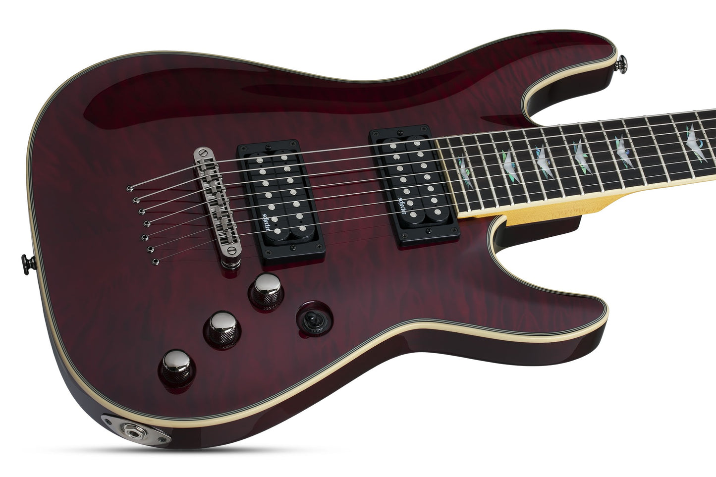 Schecter OMEN EXTREME-7 Electric Guitar - Black Cherry (BCH)