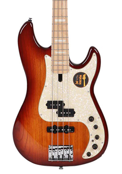 Sire P7 Swamp Ash 4 STRING (2nd Gen) 4 String  Electric Bass Guitar Swamp Ash Tobacco Sunburst