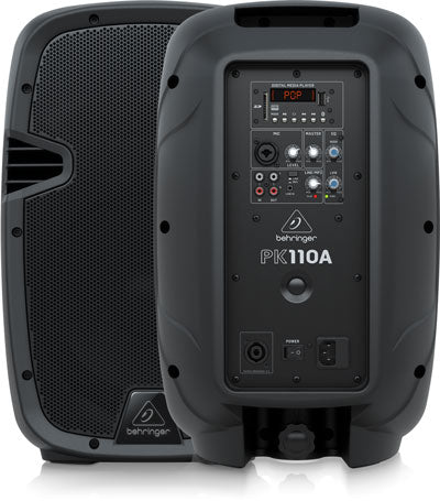 Behringer PK110A Active 350-Watt 10" PA Speaker System Pair
