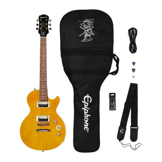 Epiphone PPGS-ENA2AANH3-EU Slash Appetite Les Paul Special-II Performance Pack 120V - Appetite Amber