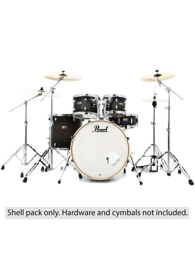 Pearl Decade Maple DMP925SP/C 5-piece Shell Pack with Snare Drum - Satin Black Burst