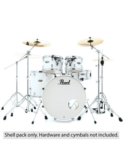 Pearl Decade Maple DMP925SP/C 5-piece Shell Pack with Snare Drum - White Satin Pearl