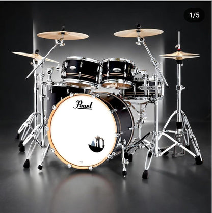 Pearl Professional Series PMX 5pc Drum Kit With Tom Holder and Adapters