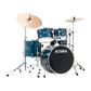 Tama RM52KH5-HLB Rhythm Mate 22" 5pc Drum Set With Hardware & Throne & Pluto Cymbals - Hairline Blue