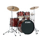 Tama RM52KH5-RDS Rhythm Mate 22" 5pc Drum Set With Hardware & Throne & Pluto Cymbals - Red Stream