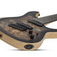 Schecter REAPER-7 MULTI-SCALE Electric Guitar - Charcoal Burst