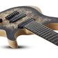 Schecter REAPER-7 MULTI-SCALE Electric Guitar - Charcoal Burst