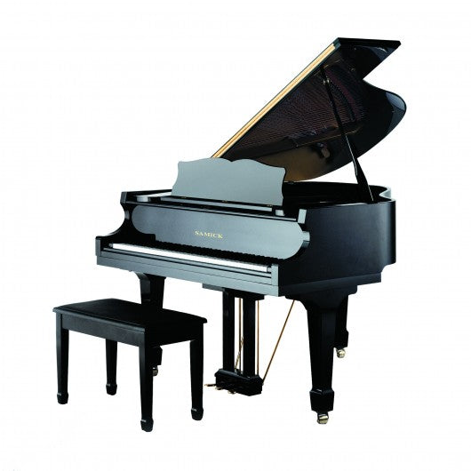 Samick SIG48 Grand Piano Ebony High Polished With Piano Bench