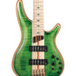 Ibanez Premium SR5FMDX 5-string Bass Guitar - Emerald Green Low Gloss