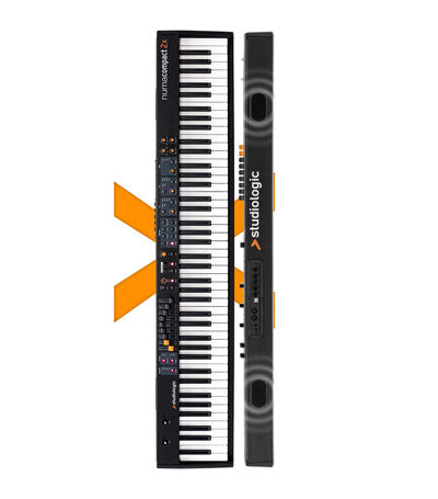 Studiologic Numa Compact 2x 88-key Semi-Weighted Aftertouch Keyboard With Carrying Case