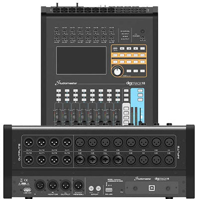 Studiomaster UK DIGITRACK18 20 Channel Extensible Digital Console