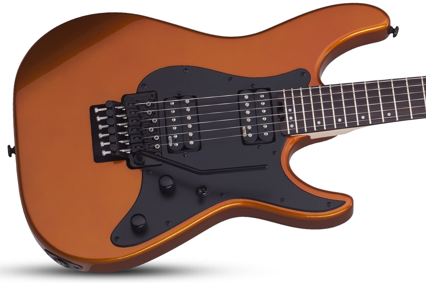 Schecter SUN VALLEY SS-FR Electric Guitar - Lambo Orange (LOR)