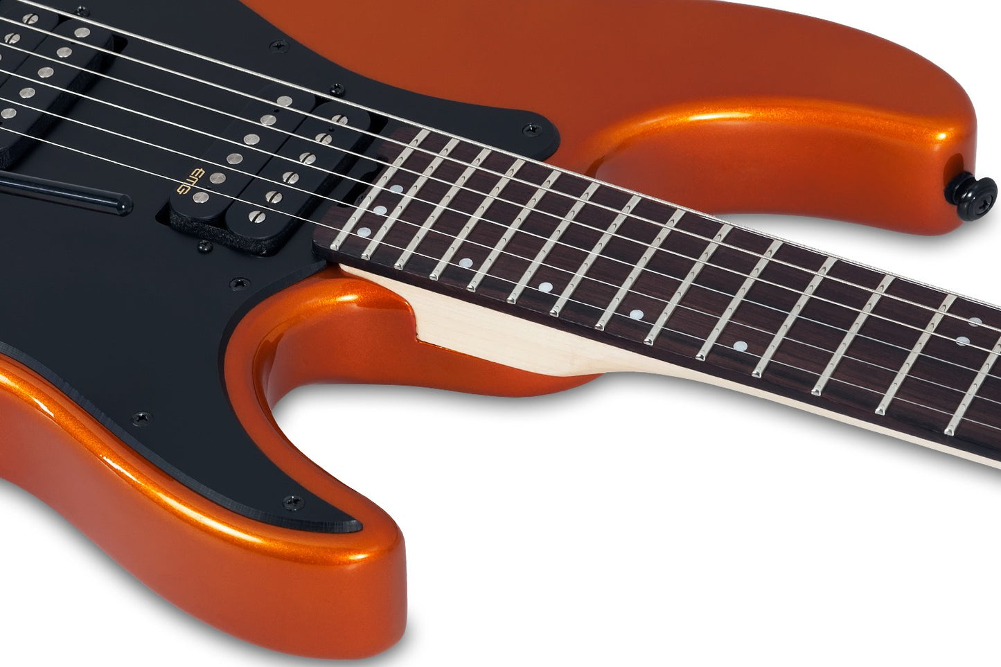 Schecter SUN VALLEY SS-FR Electric Guitar - Lambo Orange (LOR)