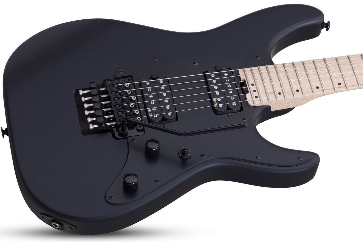 Schecter SUN VALLEY SS-FR Electric Guitar - Satin Black