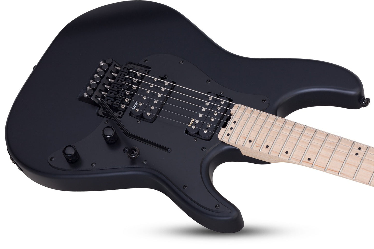 Schecter SUN VALLEY SS-FR Electric Guitar - Satin Black