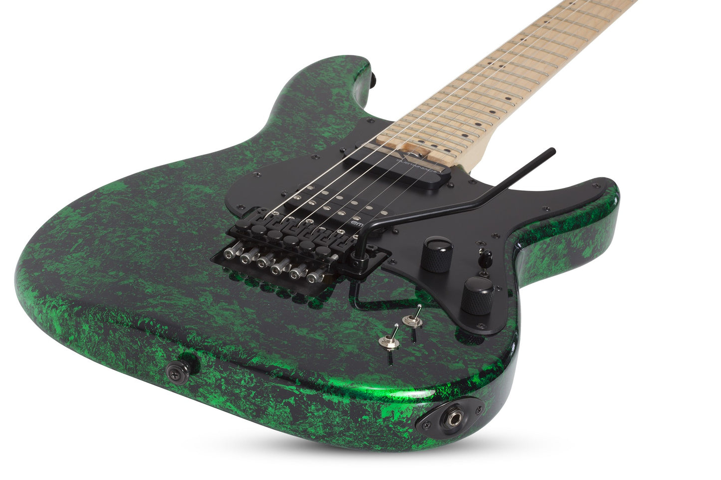 Schecter SVSS FR-S Maple FB Electric Guitar - Green Reign