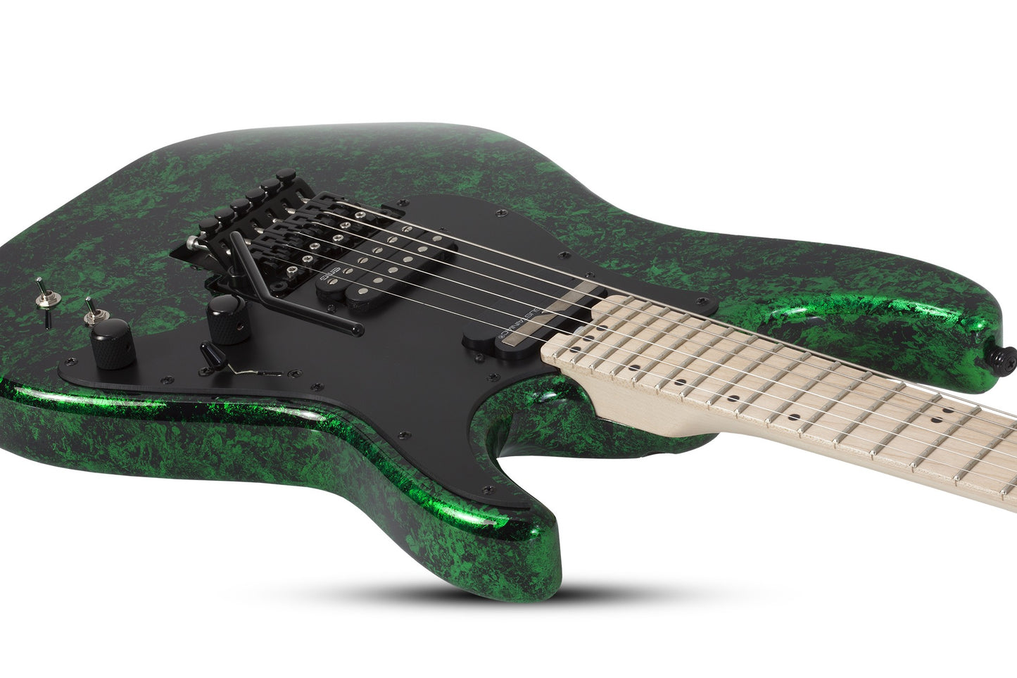 Schecter SVSS FR-S Maple FB Electric Guitar - Green Reign