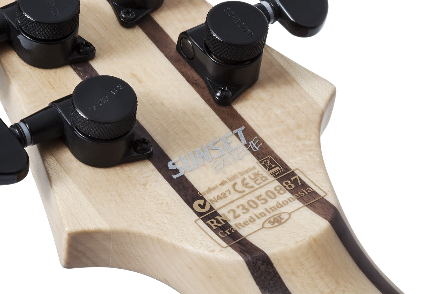 Schecter SUNSET-6 EXTREME Electric Guitar - Grey Ghost