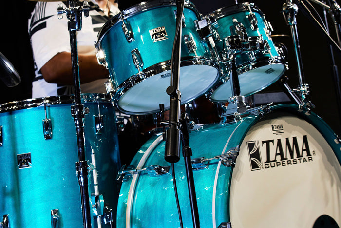 Tama SU42RS-AQM 50th Limited Superstar Reissue 4Pc Drum Shell Set - Aqua Marine