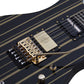Schecter SYNYSTER GATES CUSTOM-S Electric Guitar - Gloss Black with Gold Pinstripes