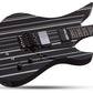 Schecter SYNYSTER GATES CUSTOM-S Electric Guitar - Gloss Black with Silver Pinstripes