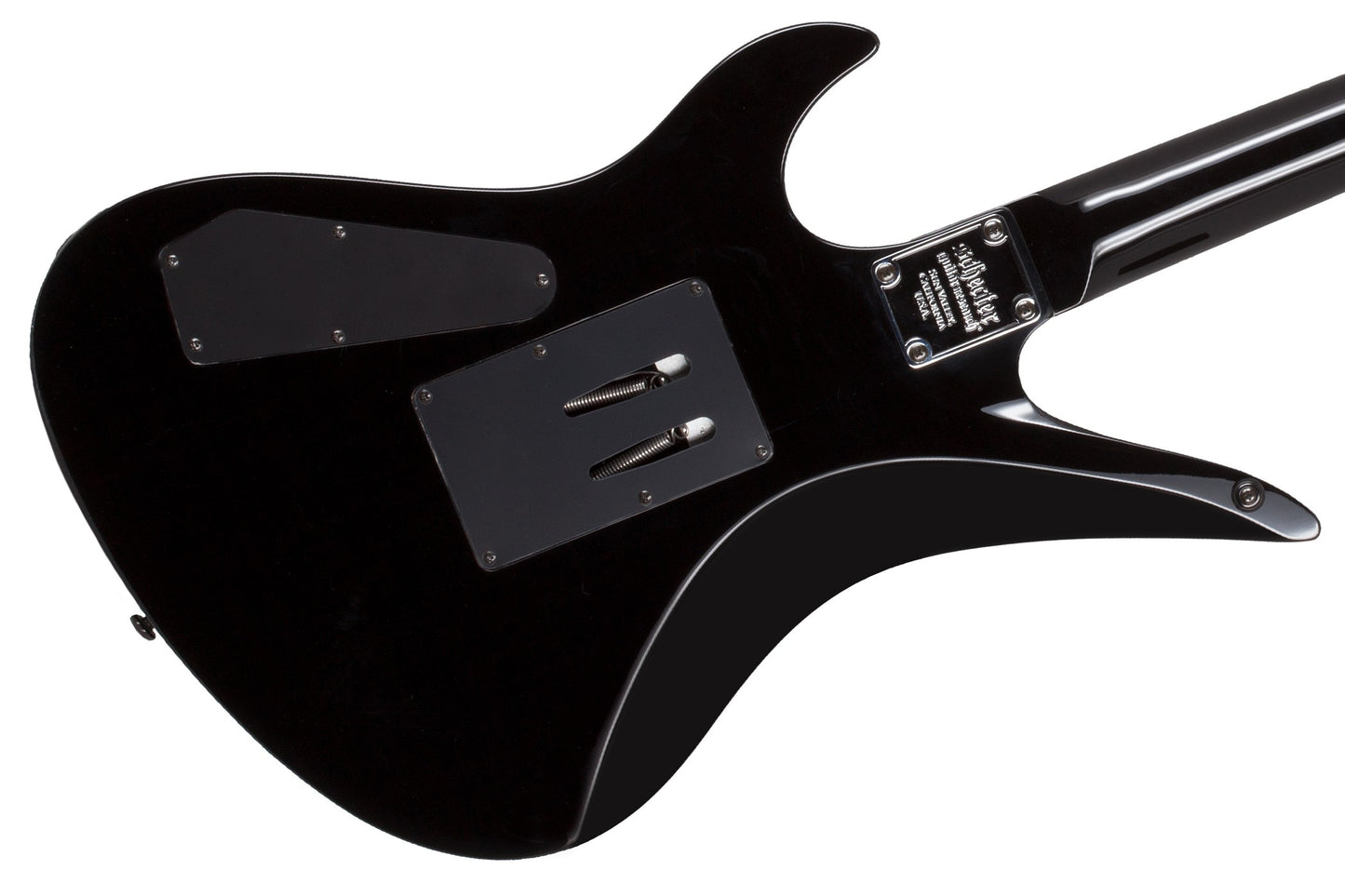 Schecter SYNYSTER STANDARD Electric Guitar - Gloss Black with Silver Pinstripes