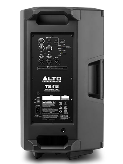 Alto Professional TS412 2500-WATT 12" 2-Way Powered Loudspeaker With Bluetooth®, DSP & APP Control