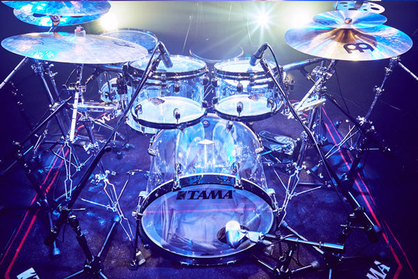 Tama MBA52RZBNS-SA 50th Limited Starclassic Mirage 6Pc Drum Shell Set - Seamless Acrylic